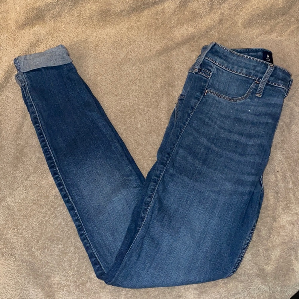 High-Rise Crop Jean Legging